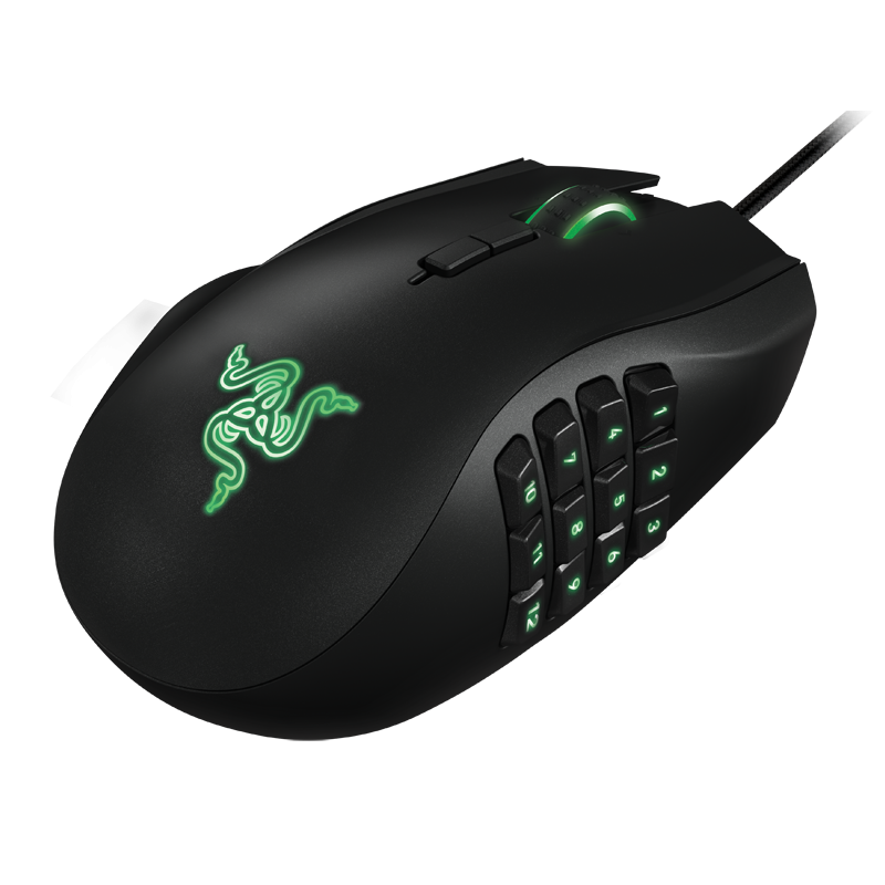 Razer Naga MMO Gaming Left Handed